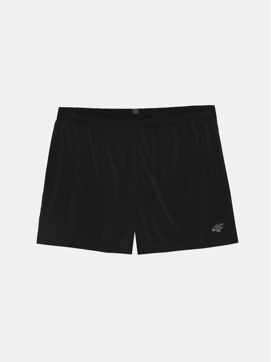 4F 4F Sportske kratke hlače 4FWSS24TFSHM489 Crna Regular Fit