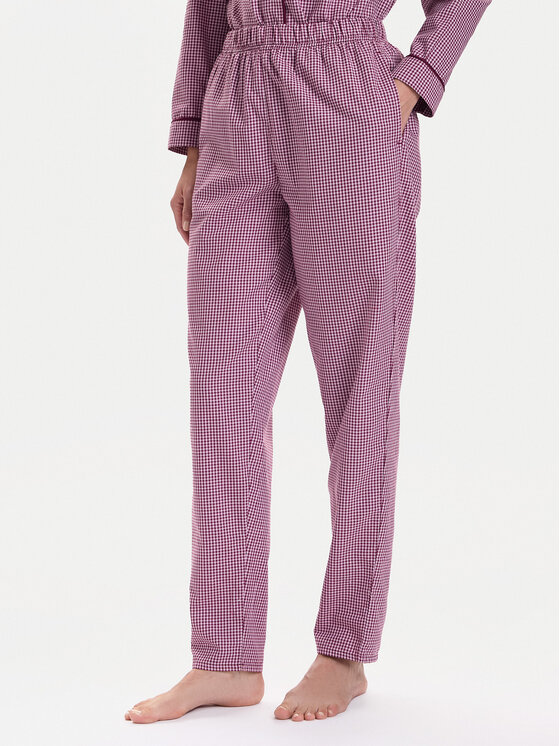 United Colors Of Benetton United Colors Of Benetton Піжамні штани 4MYG3F00M Бордовий Regular Fit