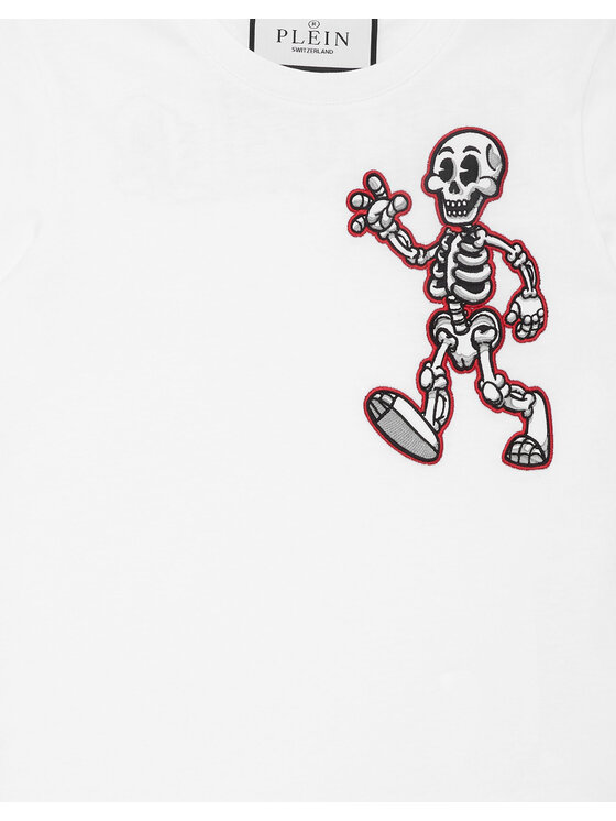 PHILIPP PLEIN PHILIPP PLEIN T-shirt 27779 Bianco Regular Fit