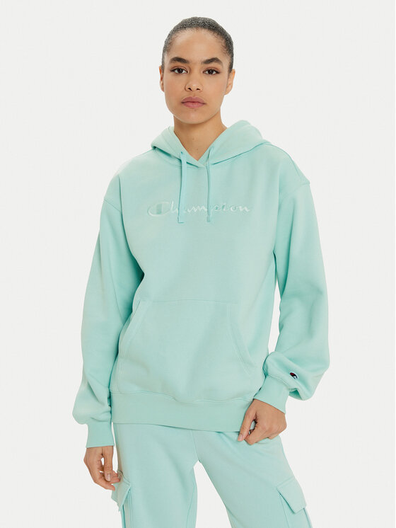 Champion Mikina 117581 Zelená Regular Fit