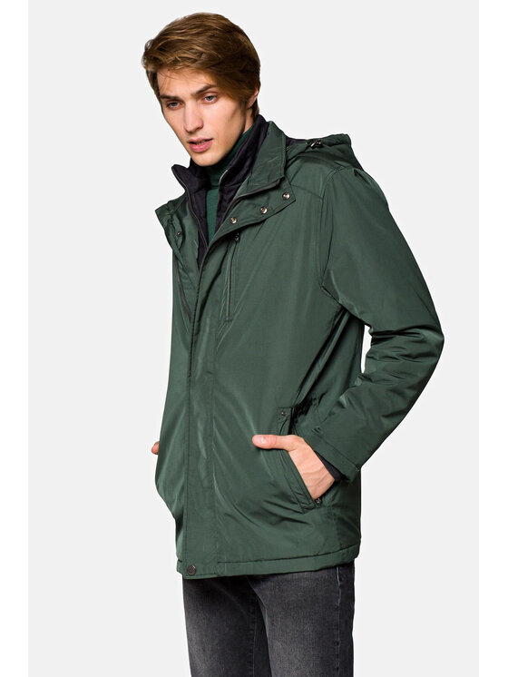 Lancerto Lancerto Parka Cedar Zielony Regular Fit