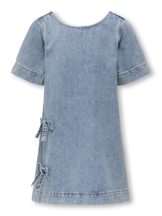 Kids ONLY Kids ONLY Jeans haljina Gigi 15345148 Plava Loose Fit