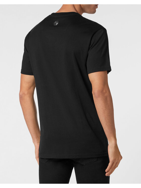 PHILIPP PLEIN PHILIPP PLEIN Tričko 14935 Čierna Regular Fit