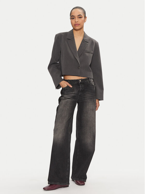 Please Please Jeans P2Y1CPOPEE Grigio Loose Fit