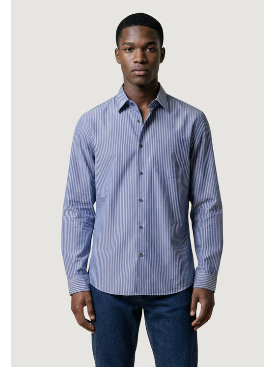 Armani Exchange Armani Exchange Camicia XM002113 AF22549 Blu Casual Fit