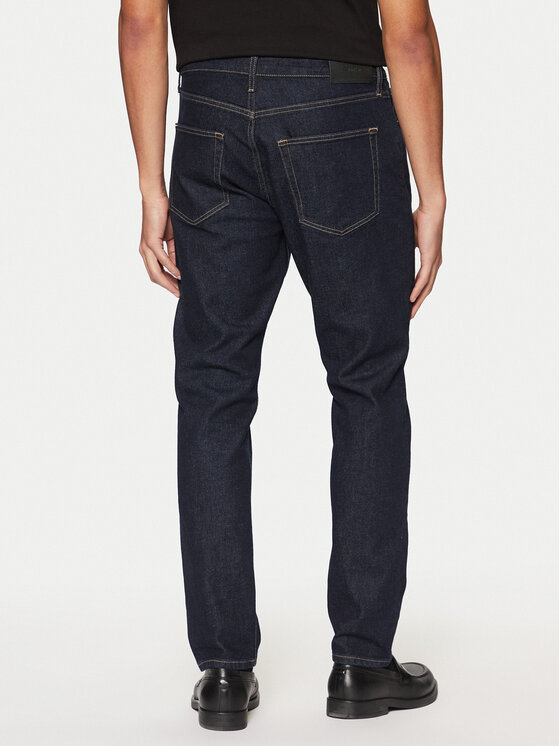Calvin Klein Calvin Klein Дънки K10K113983 Тъмносин Tapered Fit