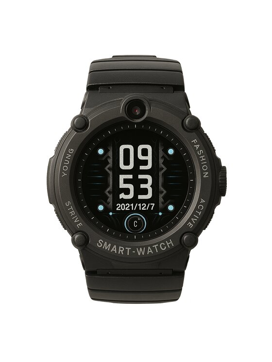 Watchmark Watchmark Smart hodinky GPS Watch Kids Čierna