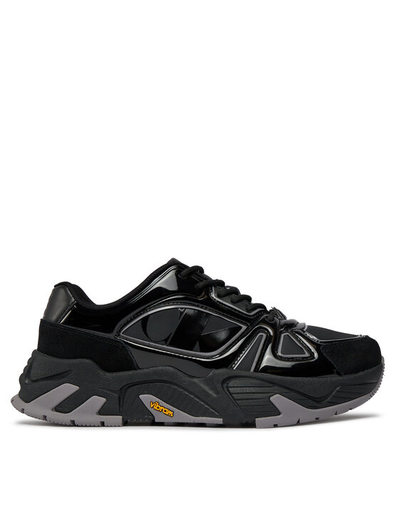 Sneakers Calvin Klein Jeans Vibram Runner Low Mix Nbs Lum YM0YM00880 Triple Black 0GT