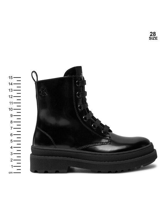 Calvin Klein Jeans Calvin Klein Jeans Schnürstiefeletten Lace-Up Bootie V4A5-81031-1453 M Schwarz