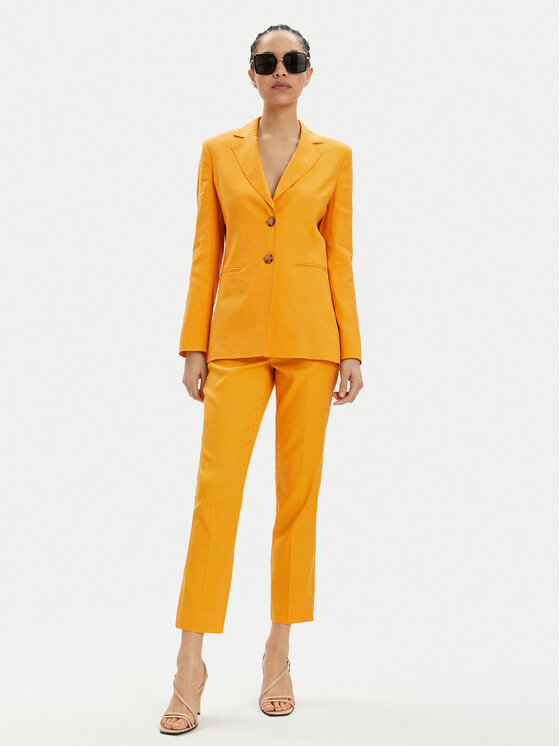 Marella Marella Pintsak Gomito 2413041022 Oranž Regular Fit