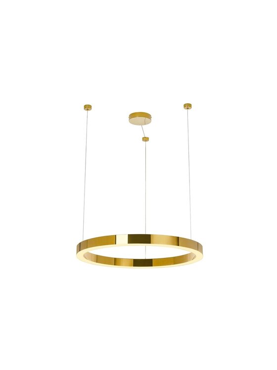 MIAhome MIAhome Lampa wisząca RING LUXURY 70 złota Złoty