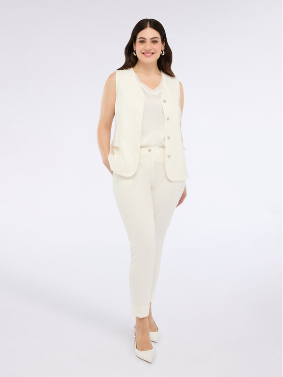 Fiorella Rubino Fiorella Rubino Giacca outdoor L053L000065N011 Bianco Regular Fit