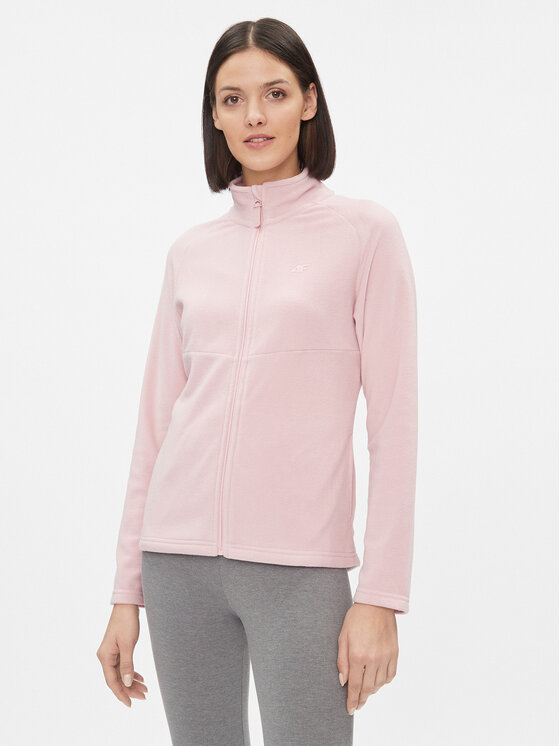 4F 4F Fliis 4FAW23TFLEF146 Korallivärviline Regular Fit