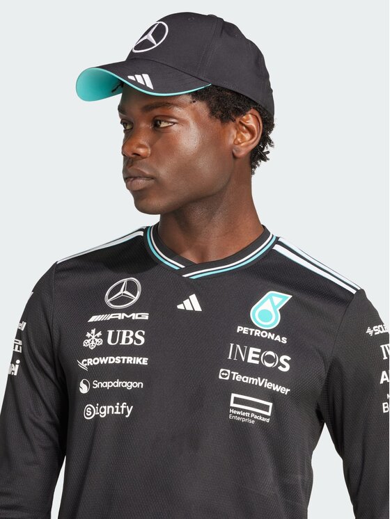 adidas adidas Longsleeve 148139 Czarny Slim Fit
