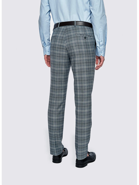 Pako Lorente Pako Lorente Spodnie garniturowe P23SF-6G-031 Szary Slim Fit