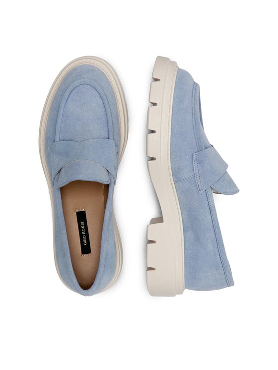 GINO ROSSI Gino Rossi Loafersy GRACE-E24-26372LM Błękitny