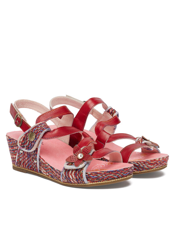 Laura Vita Laura Vita Босоніжки Beclindao 20 Червоний