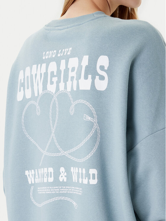 ONLY ONLY Sweatshirt Stina 15357086 Himmelblau Regular Fit
