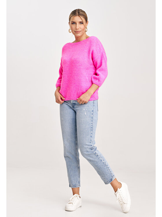 FIGL FIGLFIGL Maglione M993 Rosa Regular Fit