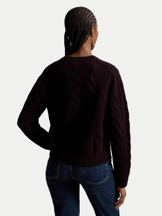 Polo Ralph Lauren Polo Ralph Lauren Megztinis 211A91216013 Violetinė Straight Fit
