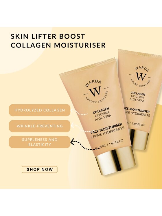 Warda Skincare Warda Skincare SKIN LIFTER BOOST KOLAGENOWY NAWILŻACZ Krem na dzień