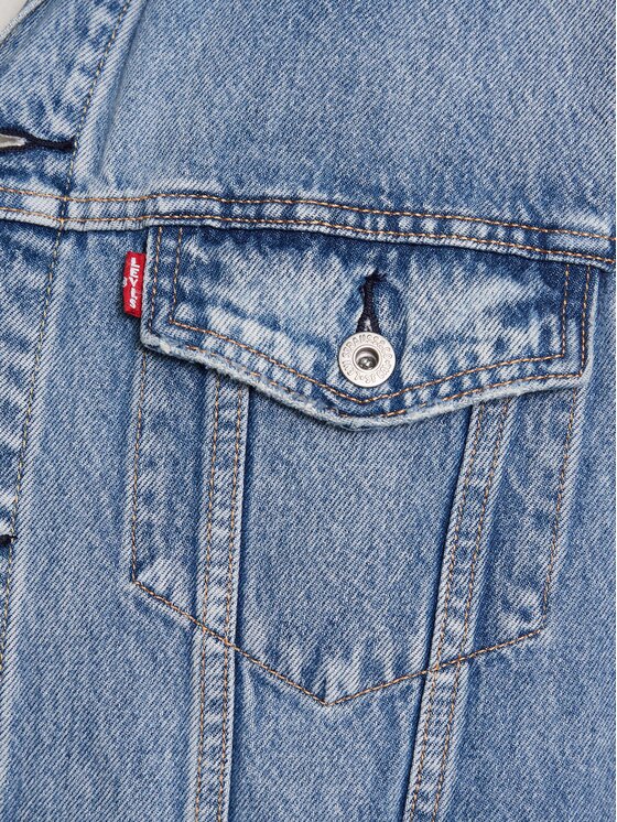 Levi's® Levi's® Weste A5789-0000 Blau Regular Fit