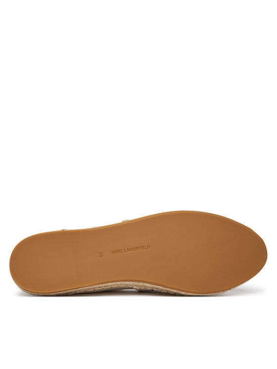 KARL LAGERFELD KARL LAGERFELD Espadrilės KL80110A Écru