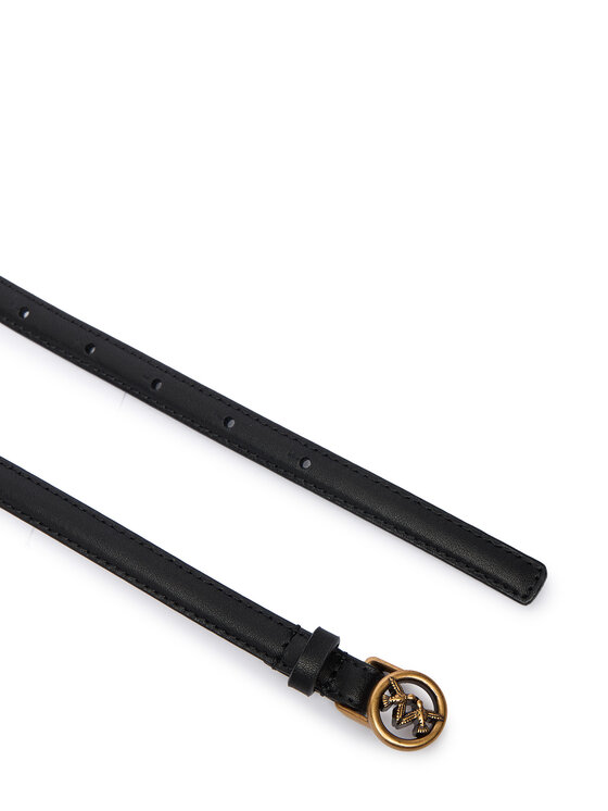 PINKO PINKO Opasok Thin Belt H1 AI 25-26 PLT01 105481 A0F1 Čierna