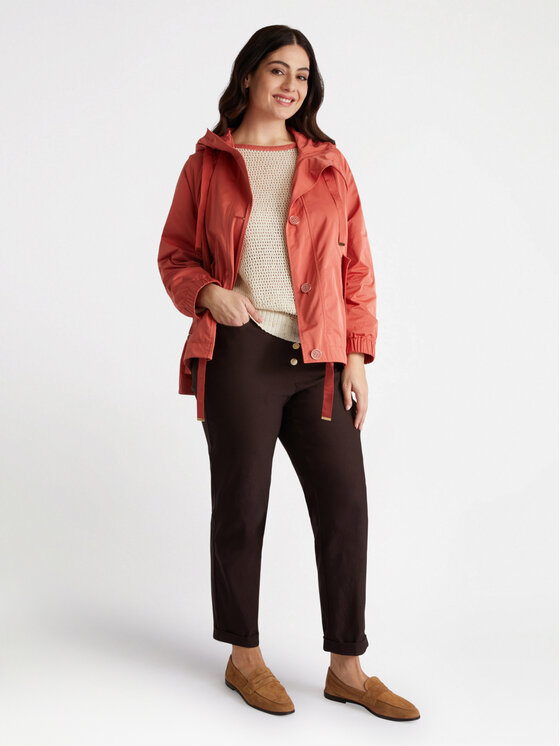 Fiorella Rubino Fiorella Rubino Pantaloni di tessuto P699L002144N022 Marrone Regular Fit