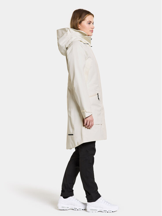 Didriksons Didriksons Parka Ilma Wns Parka 8 504813 Fehér Regular Fit