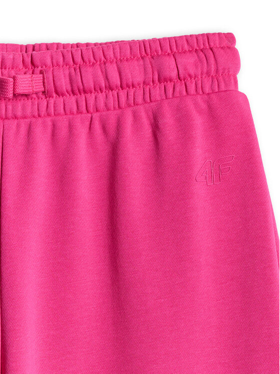 4F 4F Spodnie dresowe BASIC+ Różowy Regular Fit