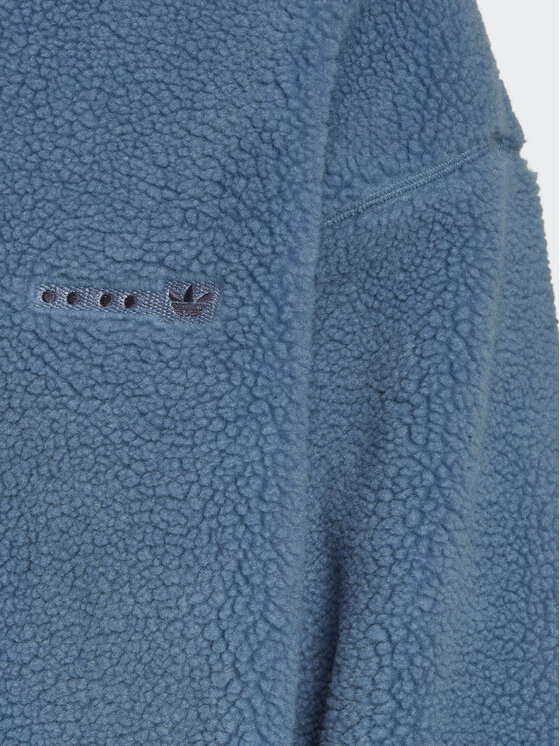 adidas adidas Giacca di transizione Reclaim Sherpa Jacket HK2770 Blu Regular Fit
