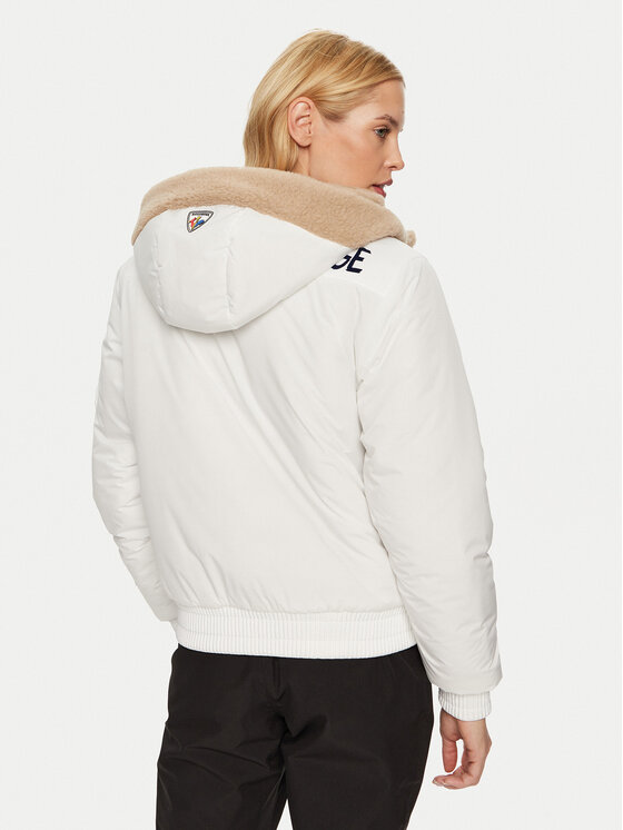 Rossignol Rossignol Lyžiarska bunda Yety Fleecy Bomber Jkt RLNWJ36 Biela Regular Fit