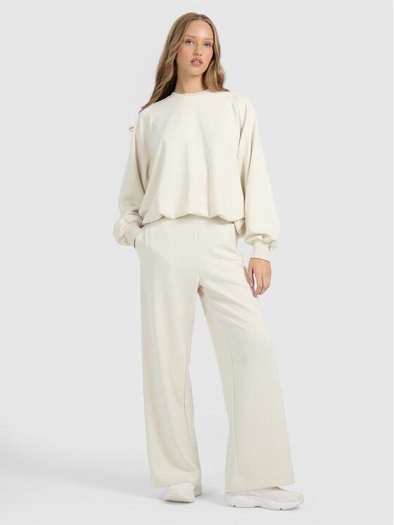 4F 4F Felpa 4FRAW25TSWSF2508-12S Bianco Oversize