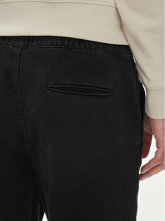 Jack & Jones Jack & Jones Joggers kalhoty Gordon 12249140 Černá Tapered Fit