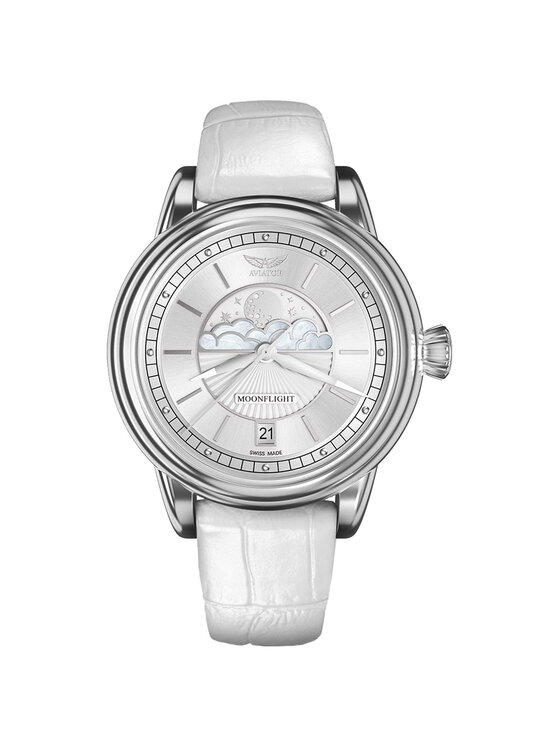 Aviator Aviator Orologio V.1.33.0.250.4 Bianco
