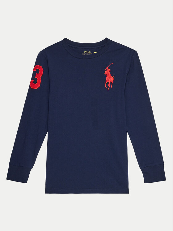 Polo Ralph Lauren Blūze 323853891018 Tumši zils Regular Fit