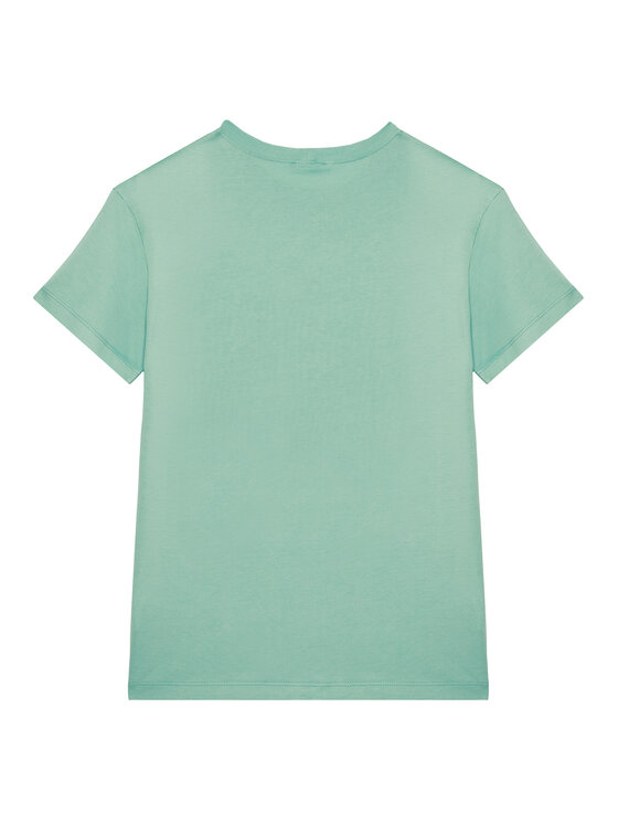United Colors Of Benetton United Colors Of Benetton Majica 3I1XC10P7 Zelena Regular Fit