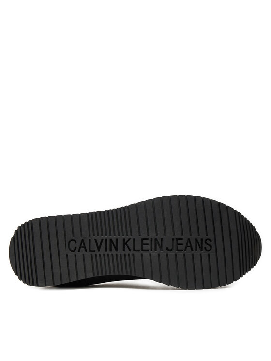 Calvin Klein Jeans Calvin Klein Jeans Sneakers Retro Runner Low Mix Mtl YM0YM01032 Schwarz