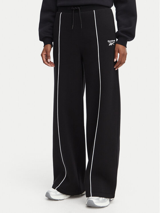 Reebok Pantaloni trening Oliwia RK25683CCW Negru Regular Fit