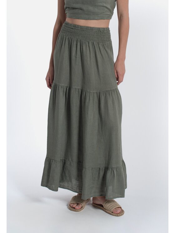 ACANFORA ACANFORA Gonna 5117-VERMIL Verde Regular Fit