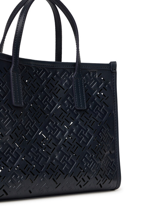 Tommy Hilfiger Tommy Hilfiger Handtasche Th City Mini AW0AW17500 Dunkelblau