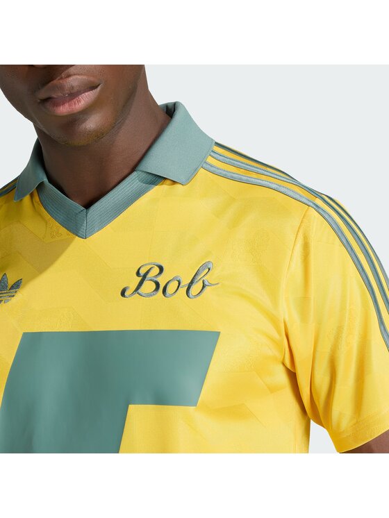 adidas adidas T-Shirt 162233 Żółty Regular Fit