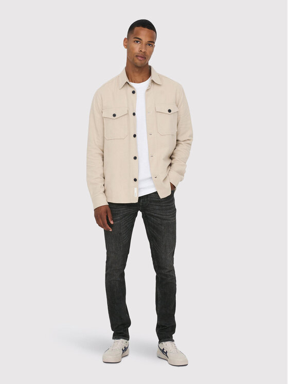 Only & Sons Only & Sons Τζιν Loom 22023145 Μαύρο Slim Fit
