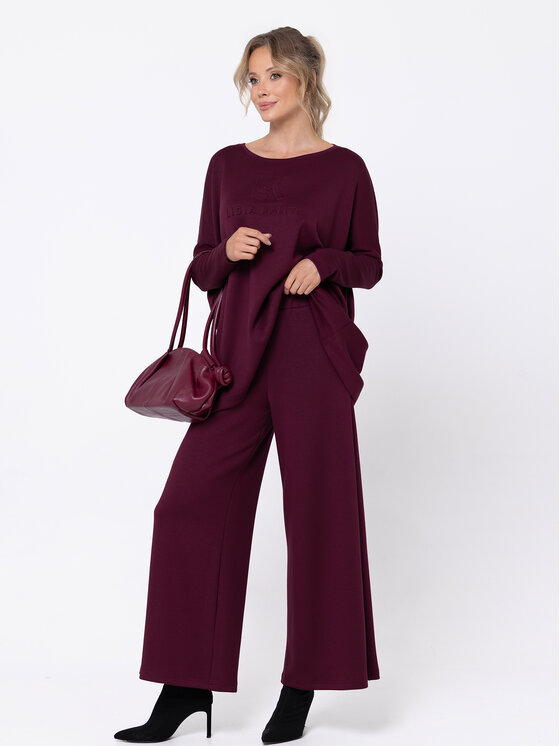 LIDIA KALITA LIDIA KALITA Spodnie dresowe MISSLKSD Wide Leg