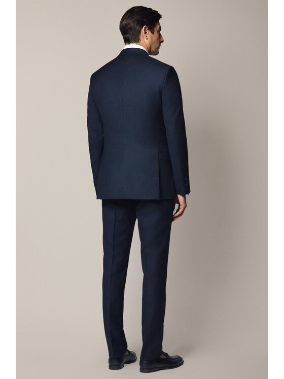 Lancerto Lancerto Garnitur Fabricio GA073125000026 Granatowy Slim Fit