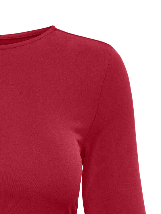 ONLY ONLY Bluza Free Life 15365605 Rdeča Regular Fit