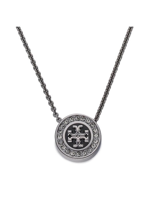 Tory Burch Tory Burch Kaelakee Kira Enamel Pave Pendant Nackalce 143755 Must