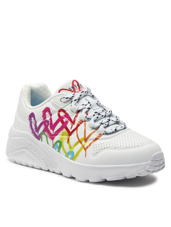 Skechers Skechers Sneakersy Love Brights 314061L/WMLT Biela