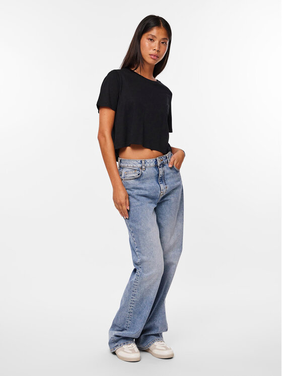 Pieces Pieces T-Shirt Sara 17146319 Schwarz Oversize